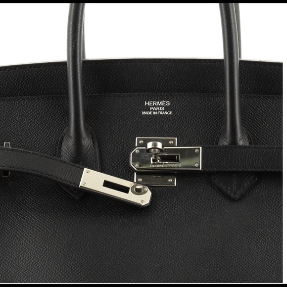 Hermes Birkin 35 Epsom Leather Black Palladium - Picture 13 of 16